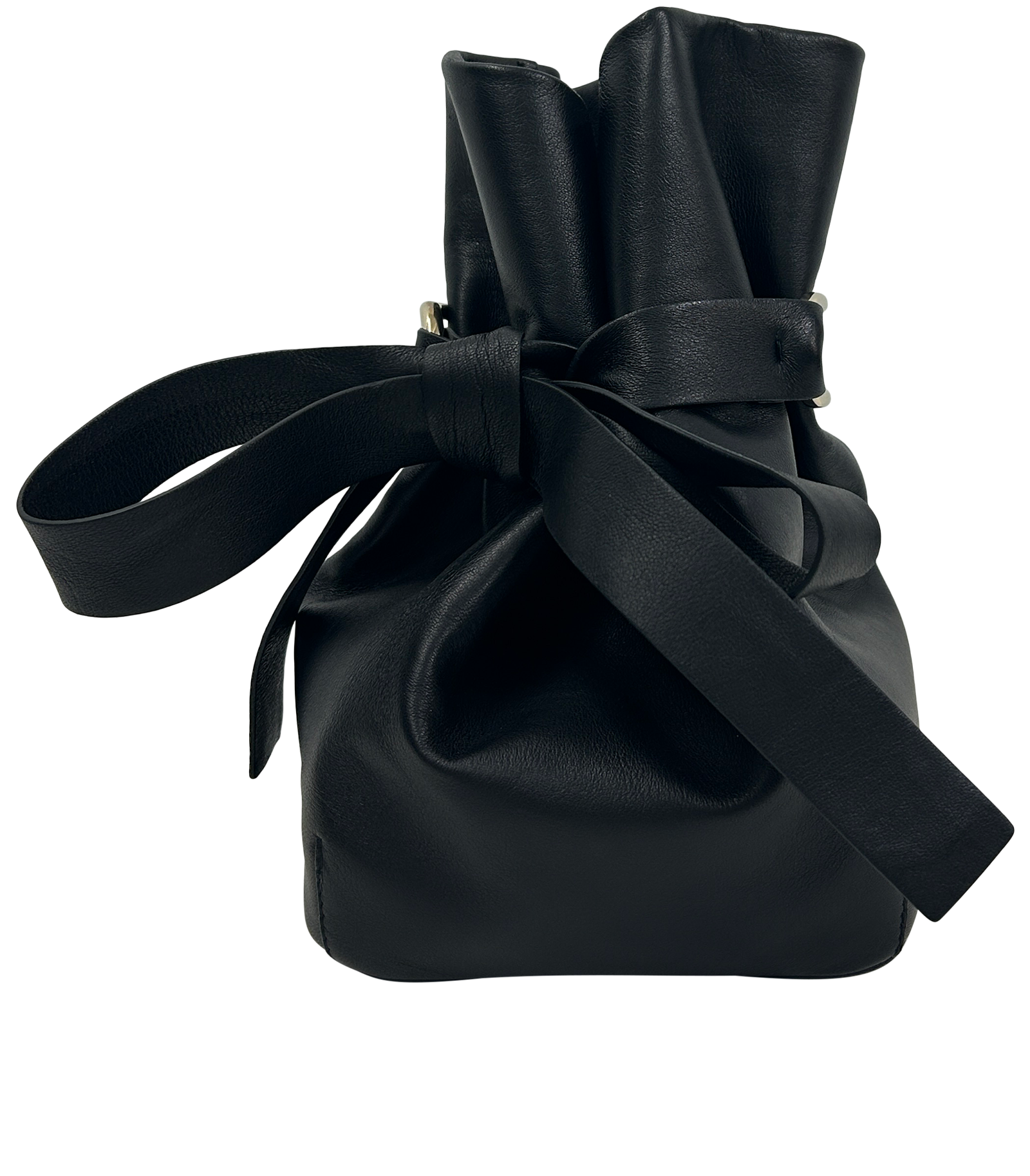 Bucket Bag, 480&euro;, Bolso, Negro, Animal - Piel, Vista trasera